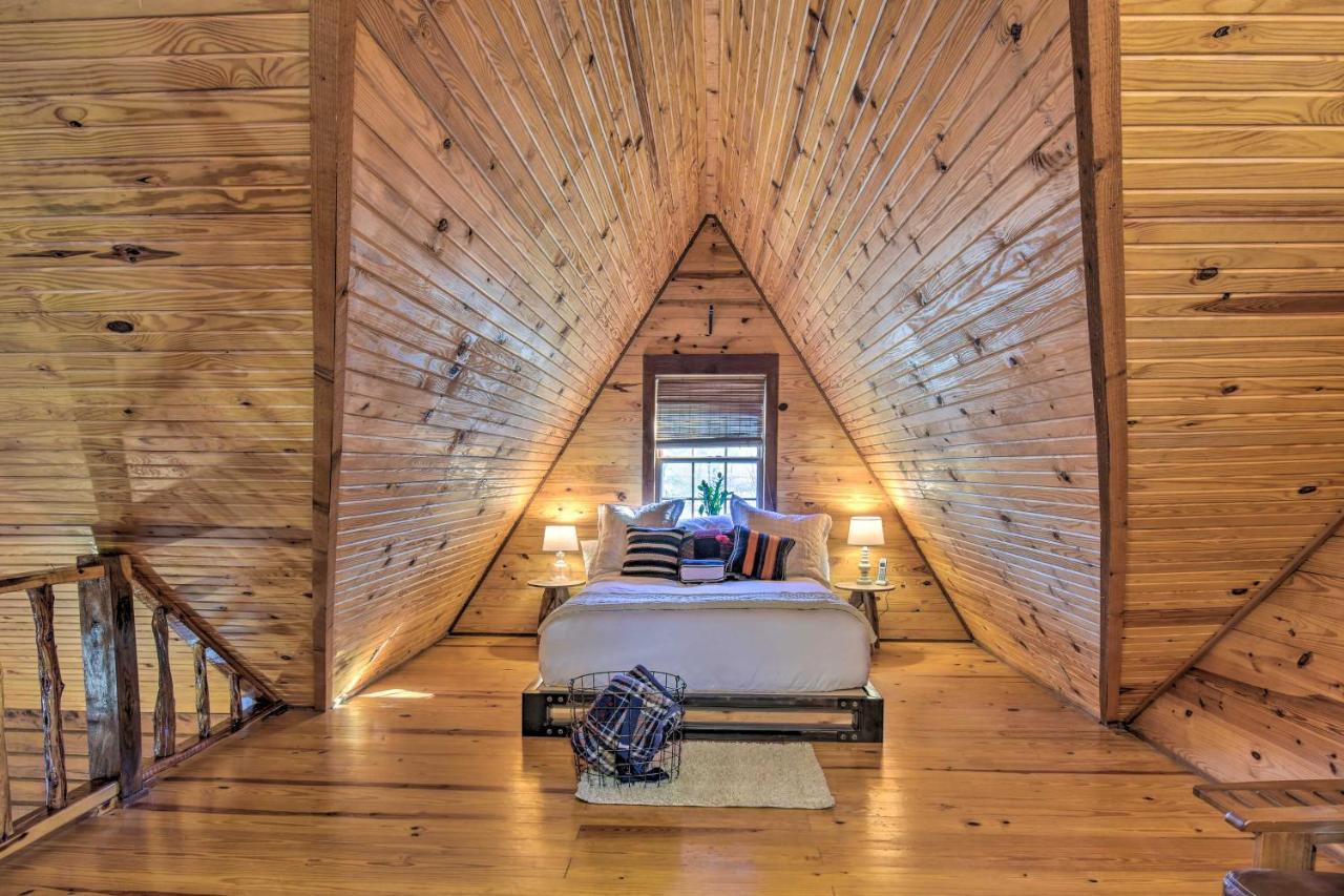 Luxury Pearcy Cabin With 5 Private Acres And Hot Tub! Exteriör bild