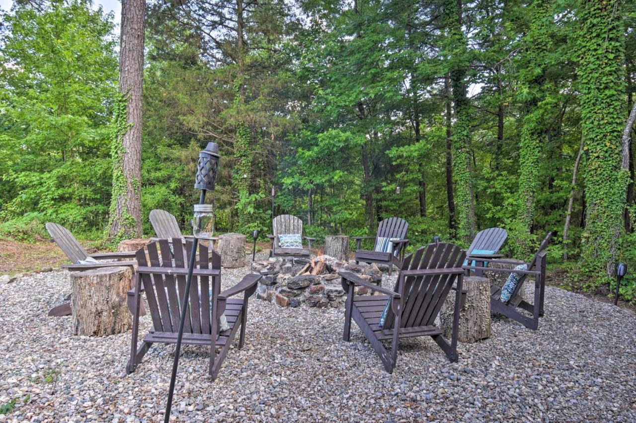 Luxury Pearcy Cabin With 5 Private Acres And Hot Tub! Exteriör bild